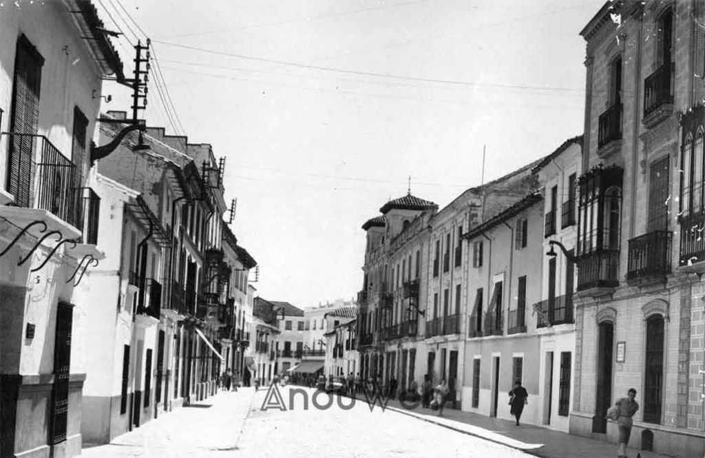 calle San Bartolomé 1950 Andújar