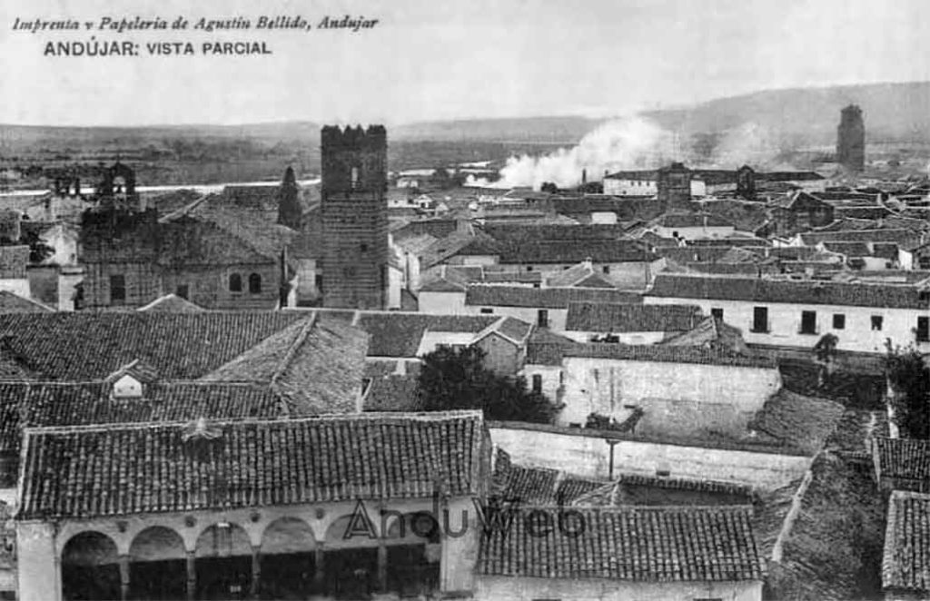 Vista aérea Andújar antigua